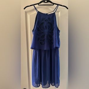Altar'd State Royal Blue Dress
